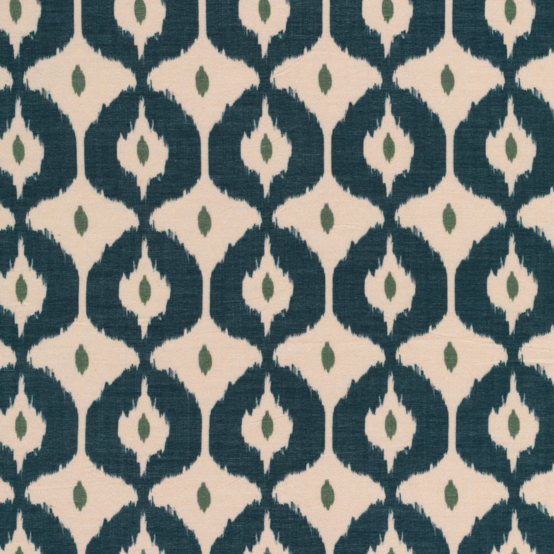 Cotton Batiste quilting fabric pattern called 'Bazaar'. Part of the 'Sunday' fabric collection. Designed by Alison Janssen for the Cloud 9 Fabrics fabric company. SKU: 227279. 44-45 inch width.