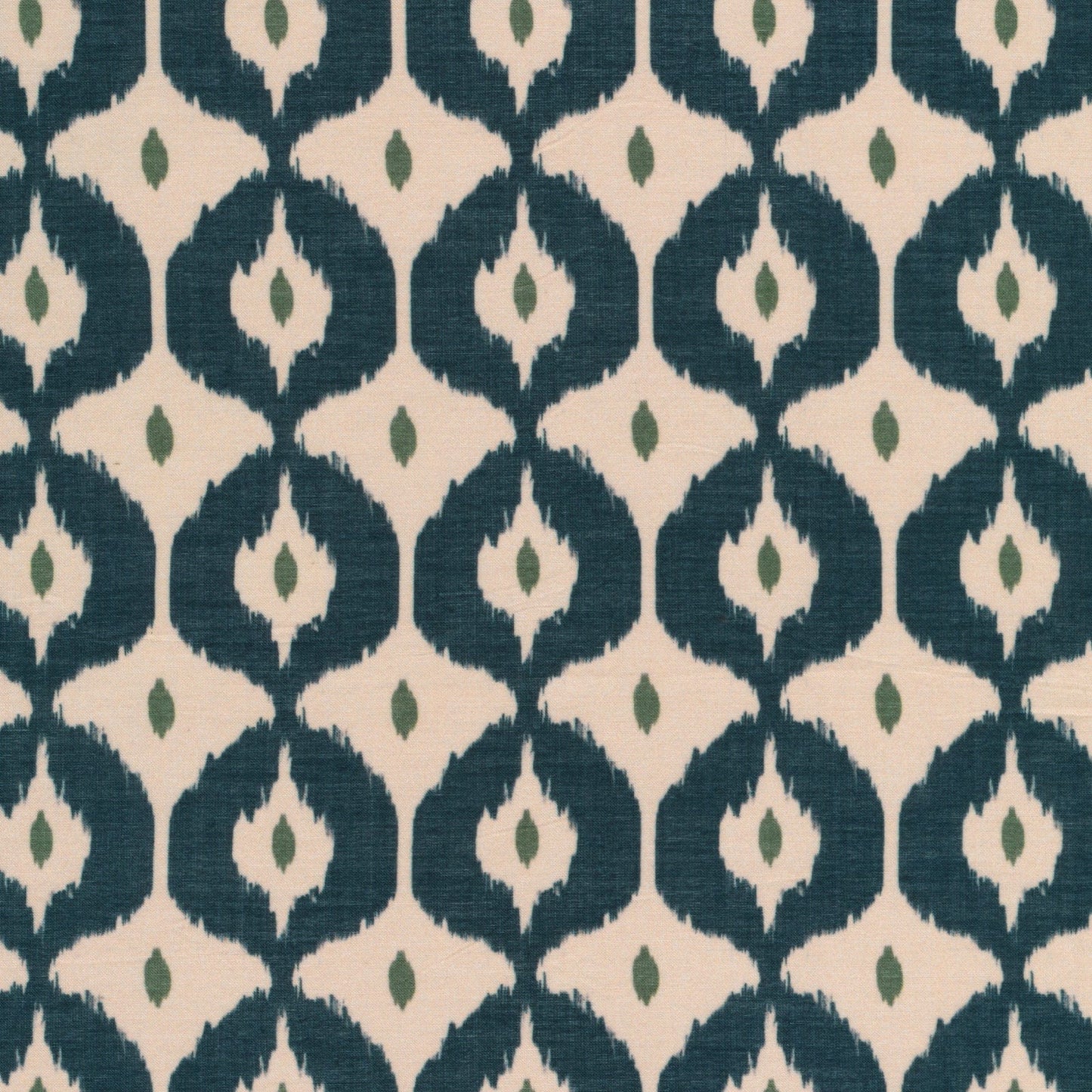 Cotton Batiste quilting fabric pattern called 'Bazaar'. Part of the 'Sunday' fabric collection. Designed by Alison Janssen for the Cloud 9 Fabrics fabric company. SKU: 227279. 44-45 inch width.