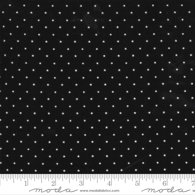 Midnight Magic 2 - Tiny Stars in Midnight - April Rosenthal for Moda Fabrics - 24106-20 - Half Yard