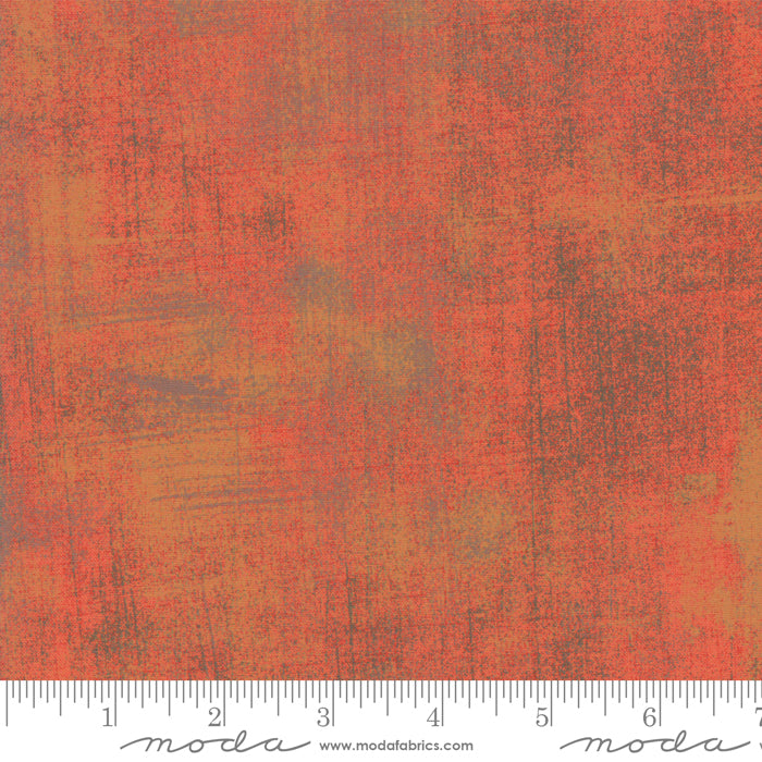Cotton quilting fabric pattern called 'Grunge in Fandango'. Part of the 'Grunge Basics' fabric collection. Designed by Basic Grey for fabric company Moda Fabrics. SKU: 30150 113. 44-45 inch width.