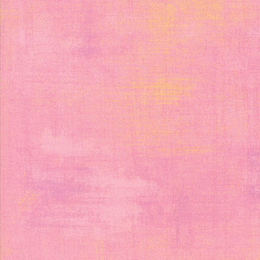 Cotton quilting fabric pattern called 'Grunge in Apple Blossom'. Part of the 'Grunge Basics' fabric collection. Designed by Basic Grey for fabric company Moda Fabrics. SKU: 30150-325. 44-45 inch width.