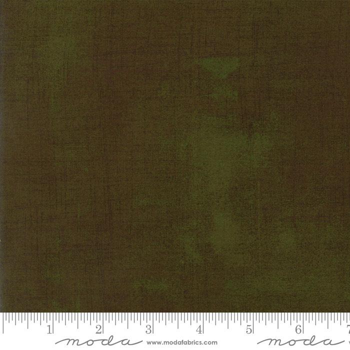 Cotton quilting fabric pattern called 'Grunge in Wren'. Part of the 'Grunge Basics' fabric collection. Designed by Basic Grey for fabric company Moda Fabrics. SKU: 30150 346. 44-45 inch width.