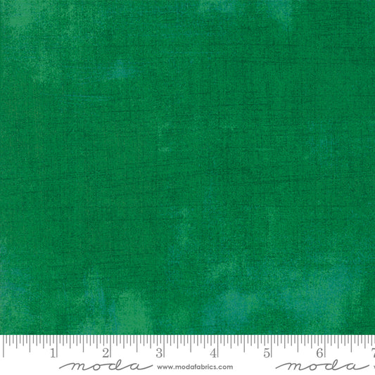 Cotton quilting fabric pattern called 'Grunge in Leprechaun'. Part of the 'Grunge Basics' fabric collection. Designed by Basic Grey for fabric company Moda Fabrics. SKU: 30150 390. 44-45 inch width.