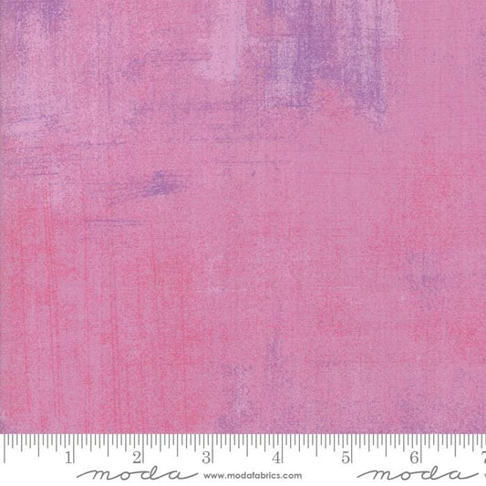 Cotton quilting fabric pattern called 'Grunge in Antique Rose'. Part of the 'Grunge Basics' fabric collection. Designed by Basic Grey for fabric company Moda Fabrics. SKU: 30150-473. 44-45 inch width.