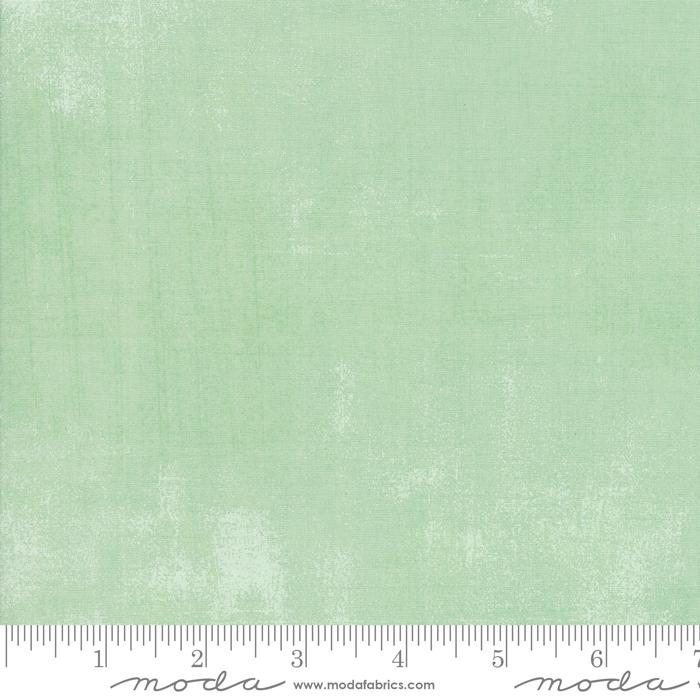 Cotton quilting fabric pattern called 'Grunge in Seacrest'. Part of the 'Grunge Basics' fabric collection. Designed by Basic Grey for fabric company Moda Fabrics. SKU: 30150 536. 44-45 inch width.