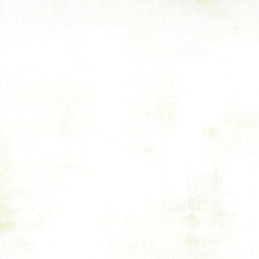 Cotton quilting fabric pattern called 'Grunge in White'. Part of the 'Grunge Basics' fabric collection. Designed by Basic Grey for fabric company Moda Fabrics. SKU: 30150 58. 44-45 inch width.