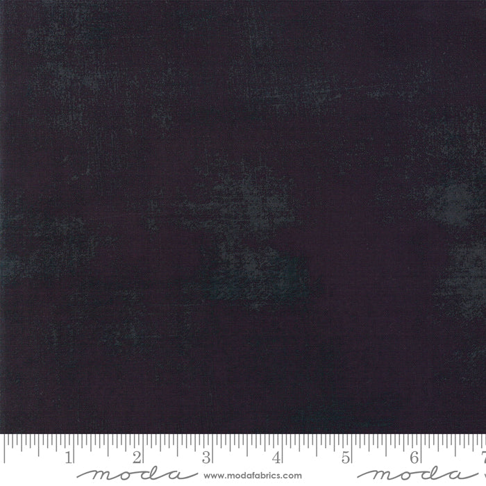 Grunge Solid in Onyx - Basic Grey for Moda Fabrics - 30150 99 - Half Yard