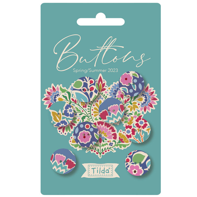 Pie in the Sky - Buttons 16mm - 8pcs - 400054