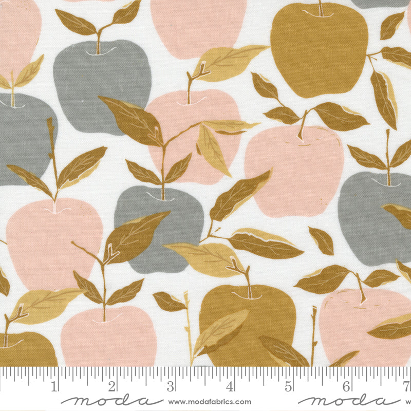 Midnight in the Garden - Enchanted Apple in Mist Multi - Fancy That Design House & Co. for Moda Fabrics - 43121 21 - Half Yard