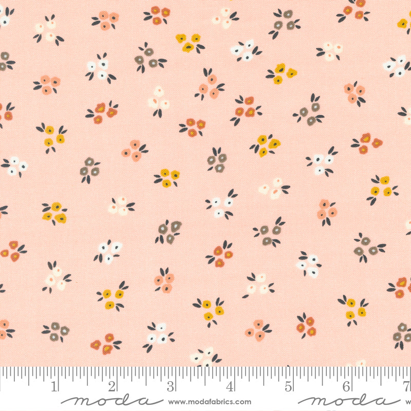 Dawn on the Prairie - Sweet Ditsy in Carnation - 45573 22 - Half Yard