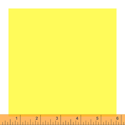 Ruby and Bee Solids - Ruby and Bee Solid in Lemonade - Windham Fabrics - 51583-29 - Half Yard