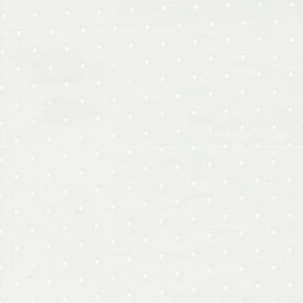Christmas Eve - Merry Dot in Snow White - 5187 21 - Half Yard