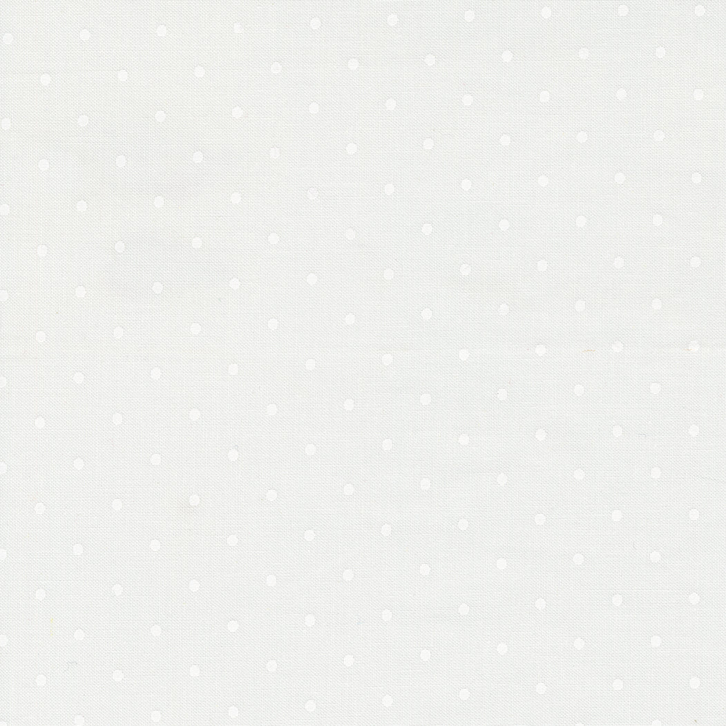 Christmas Eve - Merry Dot in Snow White - 5187 21 - Half Yard