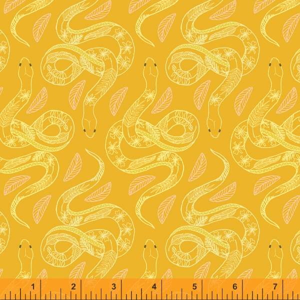 Tabanca - Mayaro in Gold - Tamara Kate for Windham Fabrics - 52818-10 - Half Yard