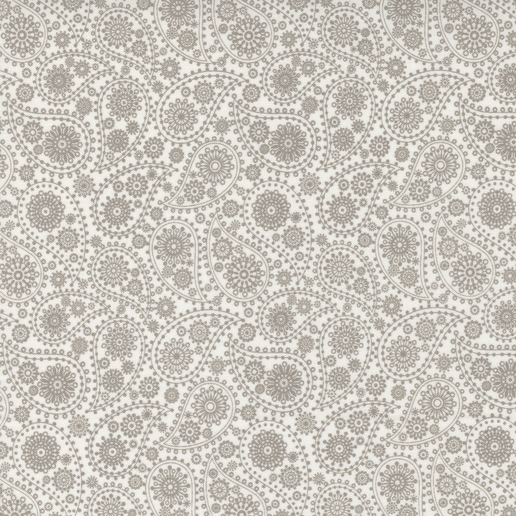 Late October - Paisley in Concrete - Sweetwater for Moda - 55590 25 - Half Yard