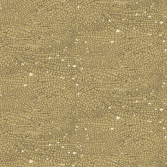 Cotton quilting fabric pattern called 'Devil's Arrow in Brown Hawker'. Part of the 'Sleuth' fabric collection. Designed by Giucy Giuce for fabric company Andover Fabrics. SKU: A-459-N1. 44-45 inch width.