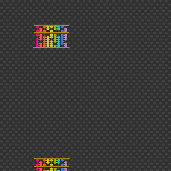Ellipse - Abacus Dot in Onyx -  A-9886-K - Half Yard