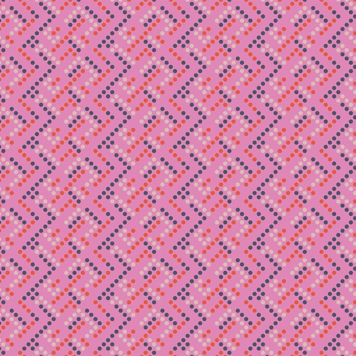 GhostTown - Dots in Pink - Figo Fabrics - 90520-21 - Half Yard