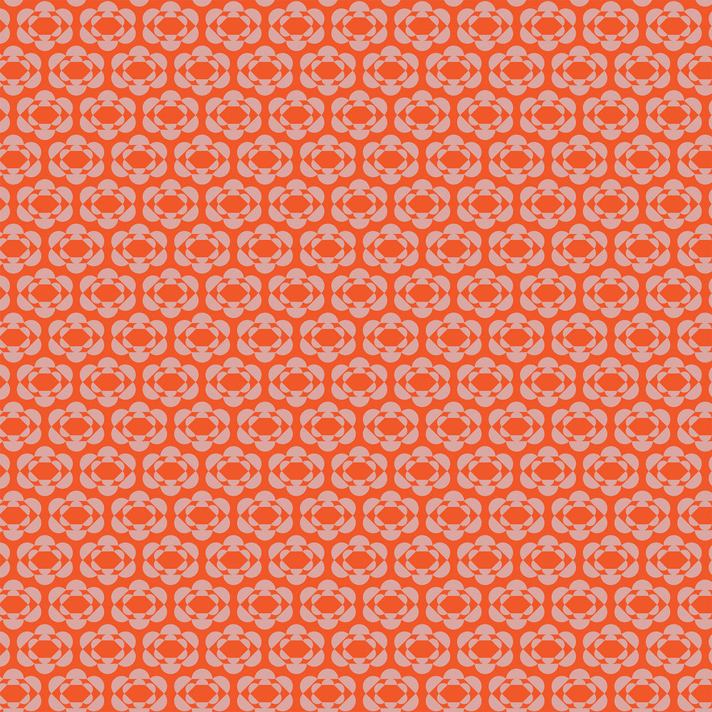 GhostTown - Marigold in Orange - Figo Fabrics - 90522-56 - Half Yard