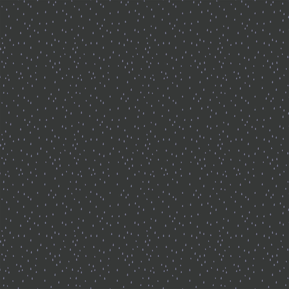GhostTown - Rain in Black - Figo Fabrics - 90523-99 - Half Yard