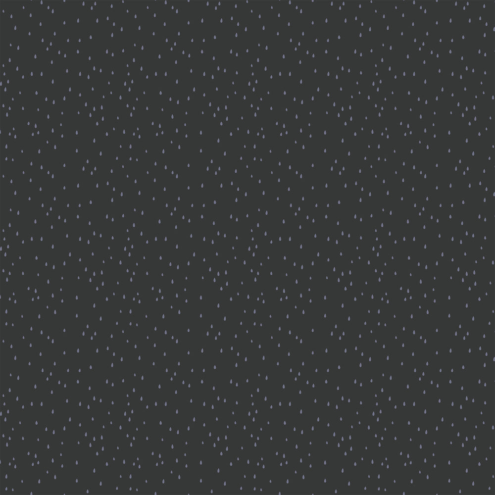 GhostTown - Rain in Black - Figo Fabrics - 90523-99 - Half Yard