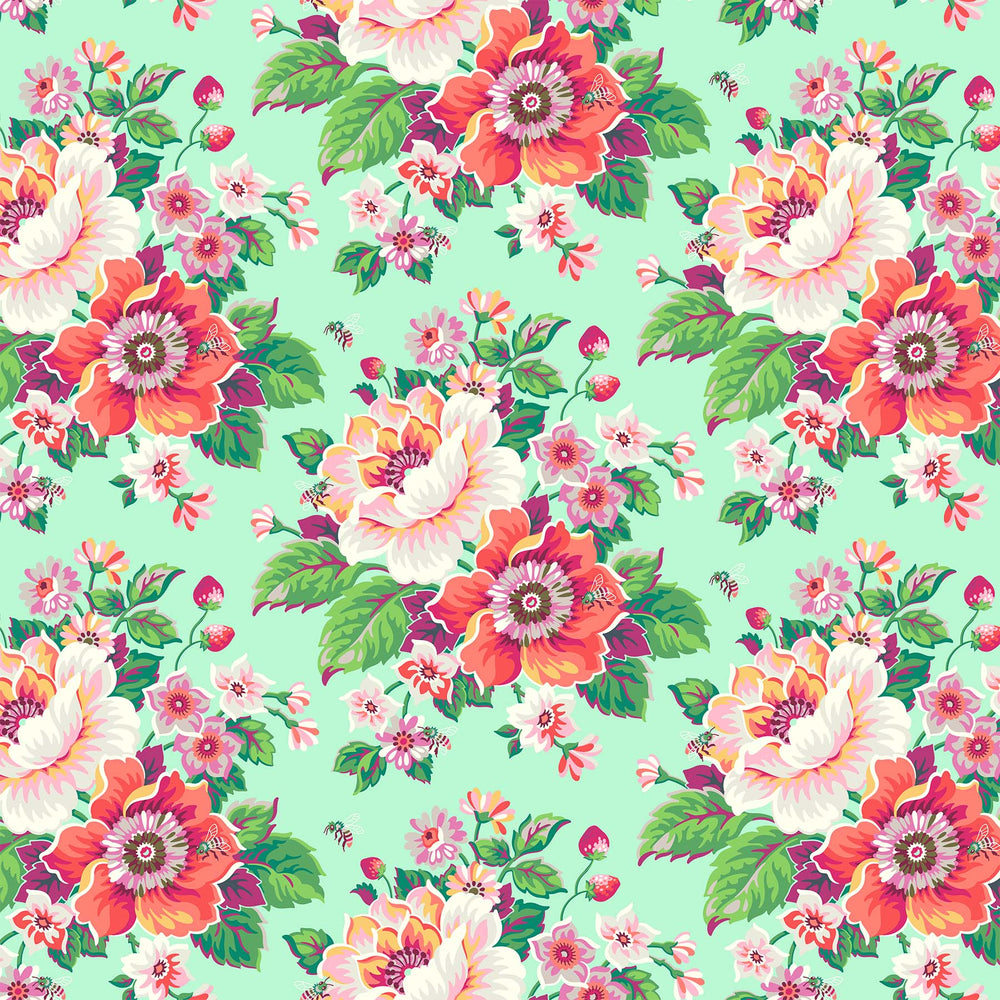 Local Honey - Summertime in Sky - Heather Bailey for Figo Fabrics - 90656-60 - Half Yard