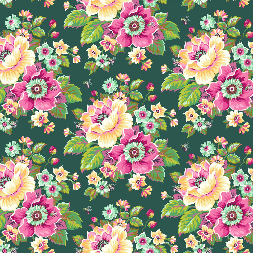 Local Honey - Summertime in Spruce - Heather Bailey for Figo Fabrics - 90656-76 - Half Yard