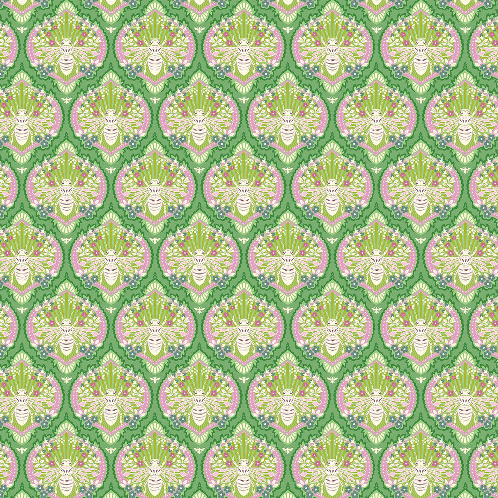 Local Honey - Bumble in Clover - Heather Bailey for Figo Fabrics - 90658-71 - Half Yard