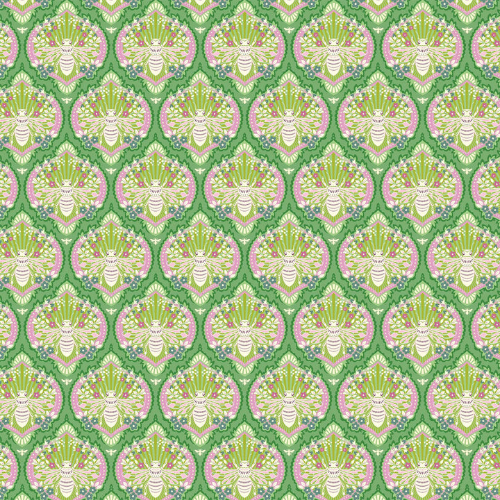 Local Honey - Bumble in Clover - Heather Bailey for Figo Fabrics - 90658-71 - Half Yard