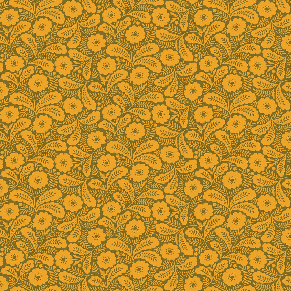 Local Honey - Primrose in Harvest - Heather Bailey for Figo Fabrics - 90660-55 - Half Yard