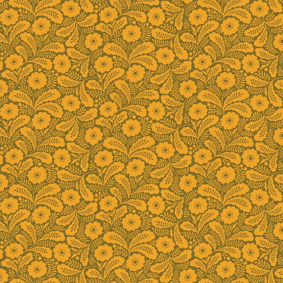 Local Honey - Primrose in Harvest - Heather Bailey for Figo Fabrics - 90660-55 - Half Yard