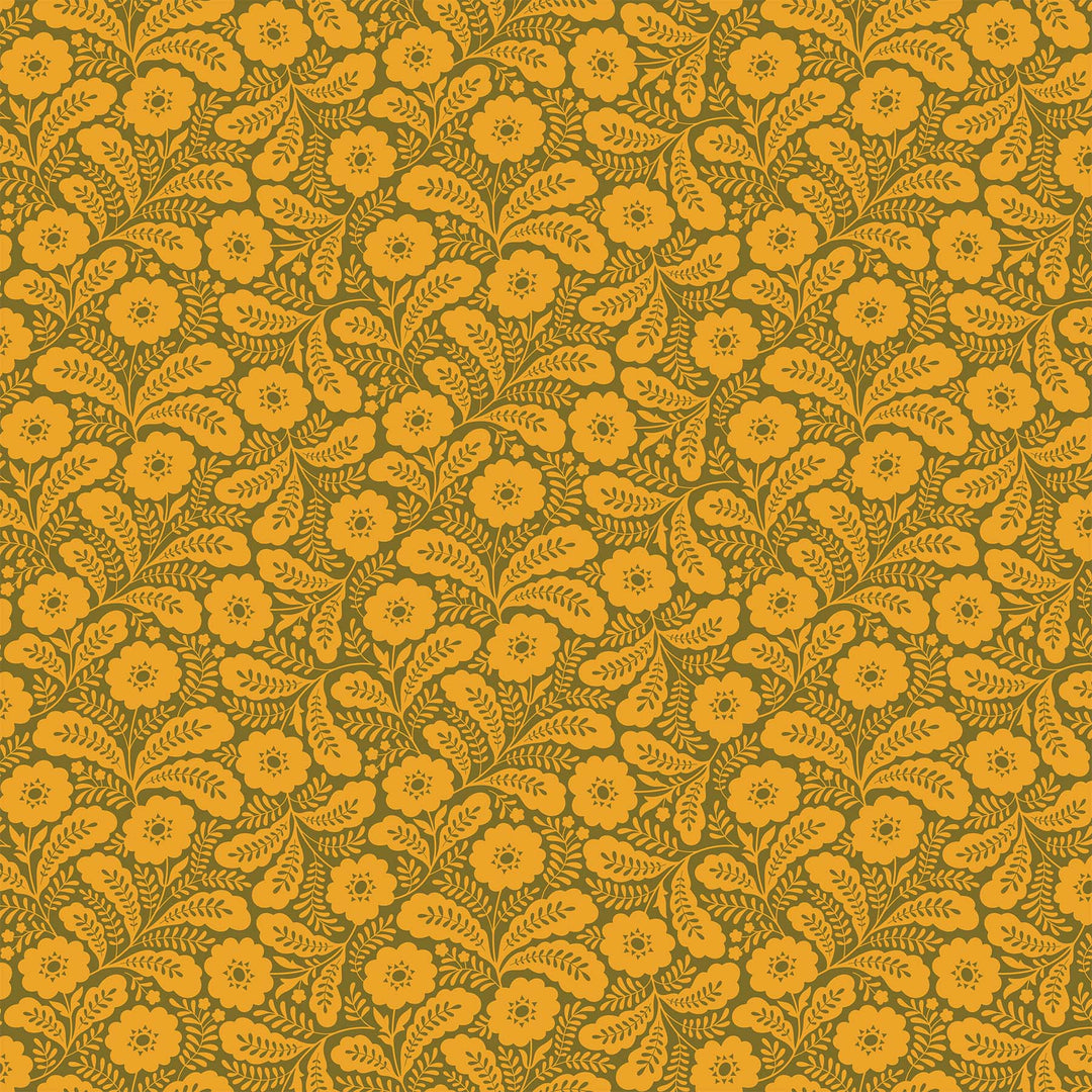 Local Honey - Primrose in Harvest - Heather Bailey for Figo Fabrics - 90660-55 - Half Yard