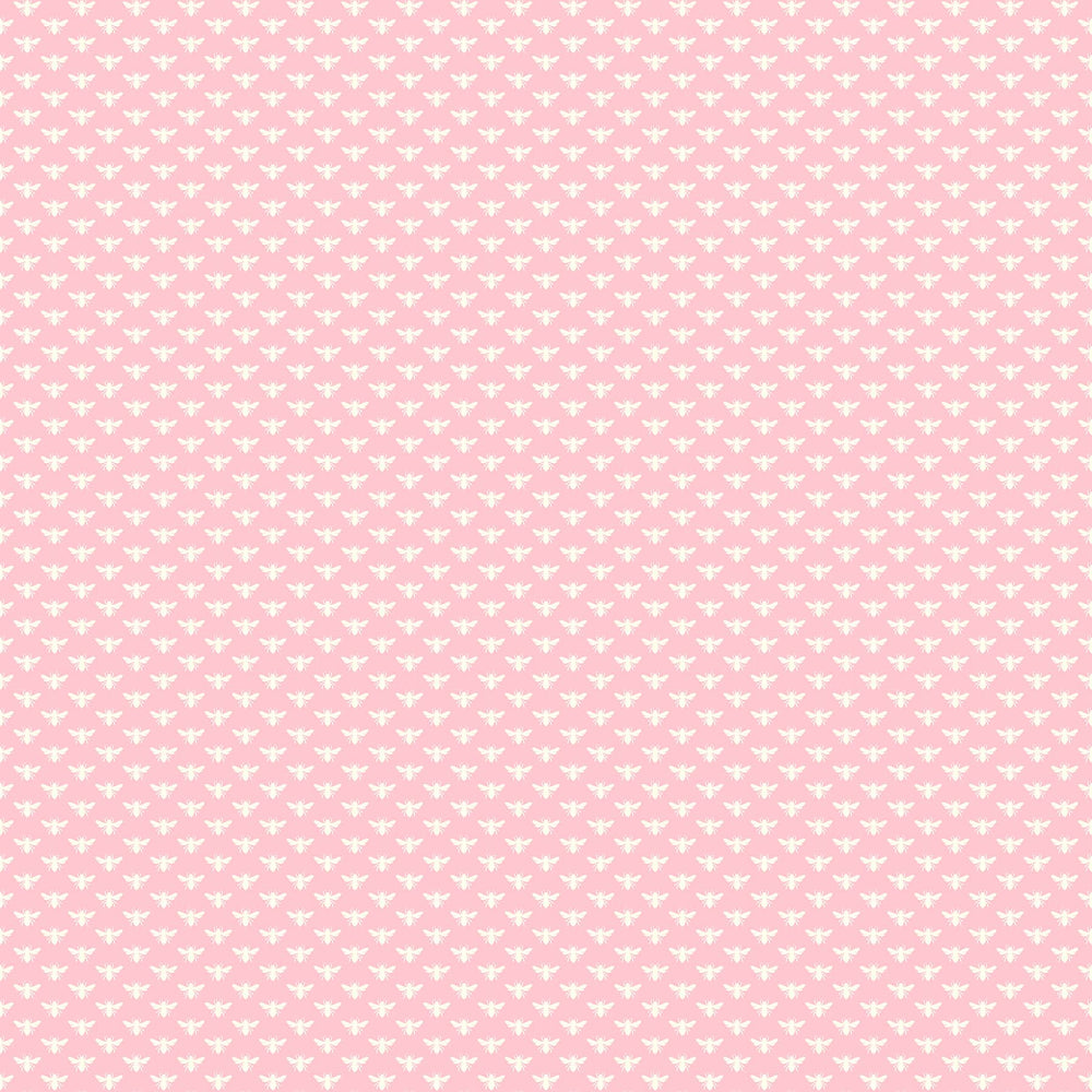 Local Honey - Bee Dot in Blush - Heather Bailey for Figo Fabrics - 90663-21 - Half Yard