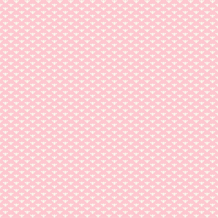 Local Honey - Bee Dot in Blush - Heather Bailey for Figo Fabrics - 90663-21 - Half Yard