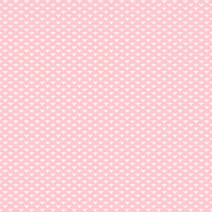 Local Honey - Bee Dot in Blush - Heather Bailey for Figo Fabrics - 90663-21 - Half Yard