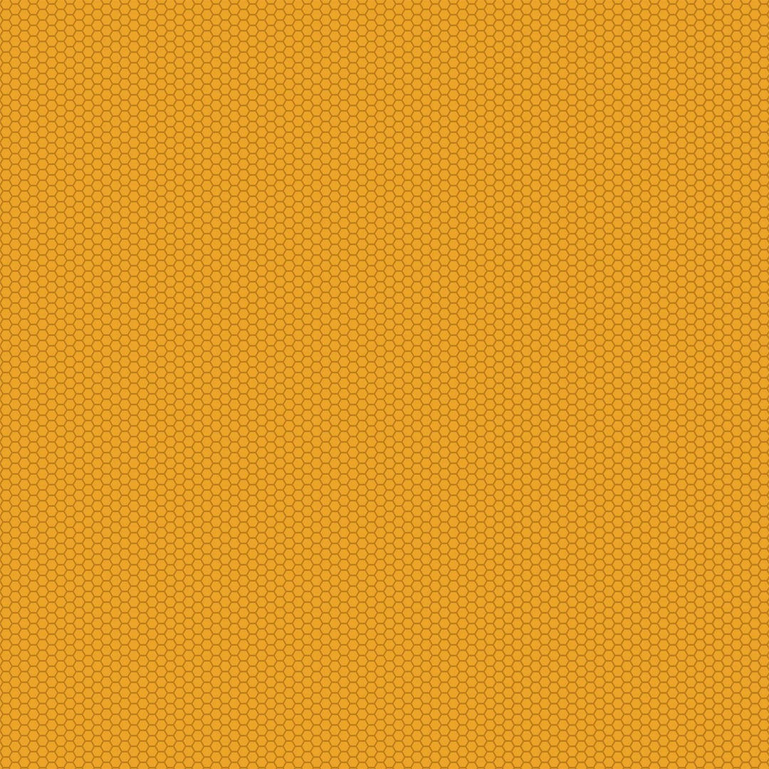 Local Honey - Honeycomb in Gold - Heather Bailey for Figo Fabrics - 90664-55 - Half Yard