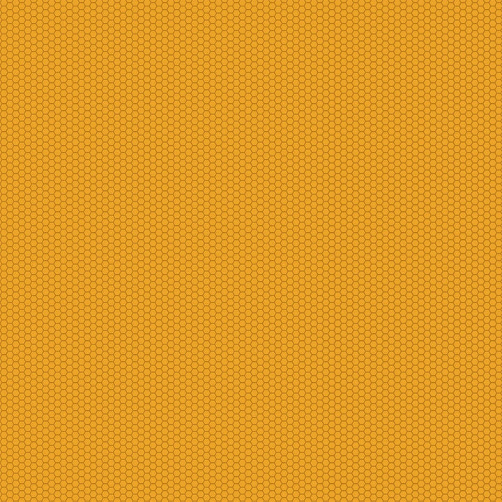 Local Honey - Honeycomb in Gold - Heather Bailey for Figo Fabrics - 90664-55 - Half Yard