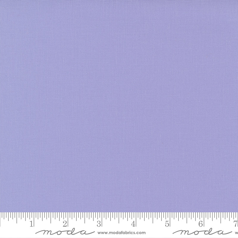 Cotton quilting fabric pattern called 'Wisteria'. Part of the 'Bella Solids' fabric collection. Designed by Moda Fabrics for fabric company Moda Fabrics. SKU: 9900 215. 44-45 inch width.