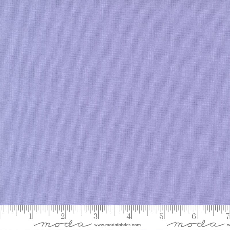 Cotton quilting fabric pattern called 'Wisteria'. Part of the 'Bella Solids' fabric collection. Designed by Moda Fabrics for fabric company Moda Fabrics. SKU: 9900 215. 44-45 inch width.