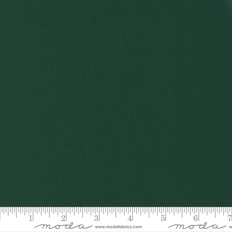 Cotton quilting fabric pattern called 'Juniper'. Part of the 'Bella Solids' fabric collection. Designed by Moda Fabrics for fabric company Moda Fabrics. SKU: 9900 399. 44-45 inch width.
