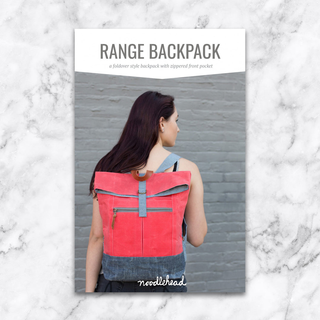 Range Backpack - Sewing Pattern - Noodlehead - Paper Pattern - AG-540