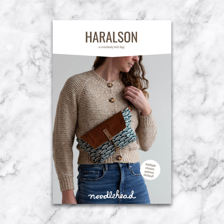 Haralson Belt Bag - Paper Pattern - Noodlehead - AG-552