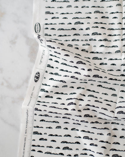 Cotton quilting fabric pattern called 'On the Horizon'. Part of the 'Pacha' fabric collection. Designed by AGF Studio for fabric company Art Gallery Fabrics. SKU: CAP-PA-1411. 44-45 inch width.