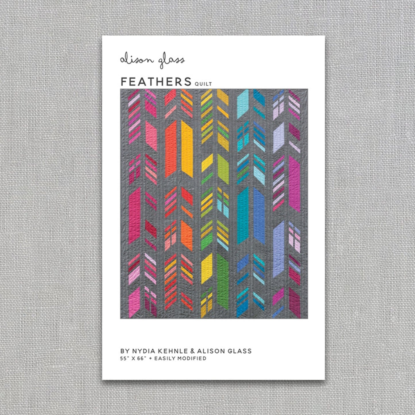 Feathers - Quilt Pattern - Alison Glass and Nydia Kehnle - Paper Pattern