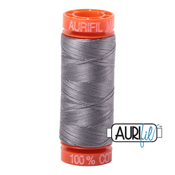 Aurifil Cotton Mako Thread - 50wt - 220m Spool - Arctic Ice - BMK50 2625