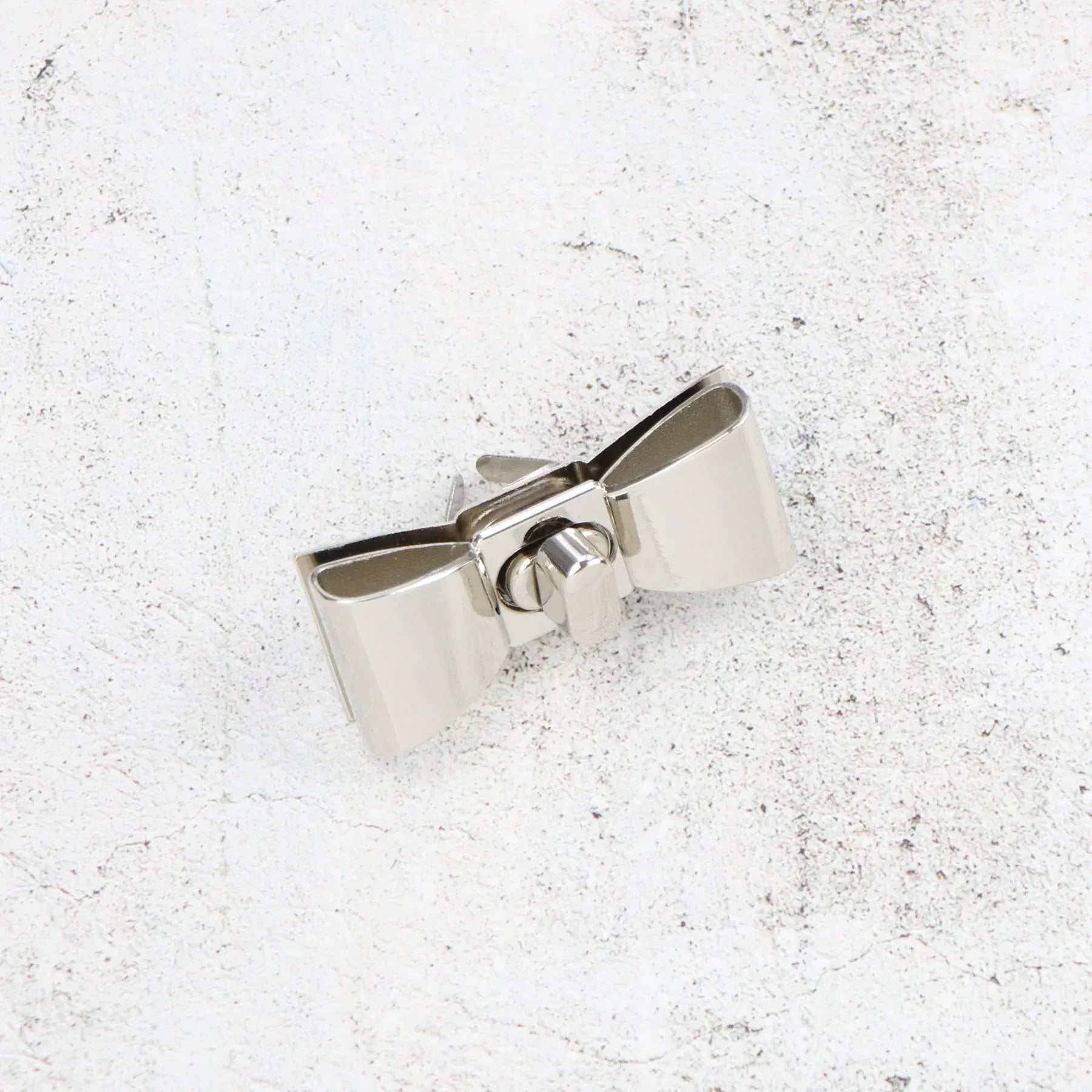 Bowtie Turn Lock - Nickel - Sallie Tomato - STS301S