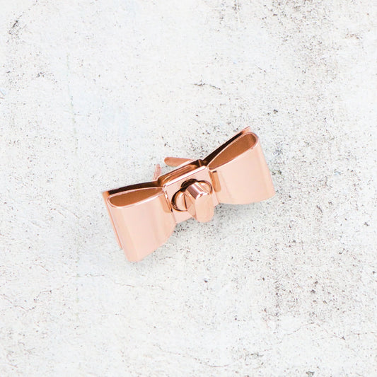 Bowtie Turn Lock - Rose Gold - Sallie Tomato - STS301C