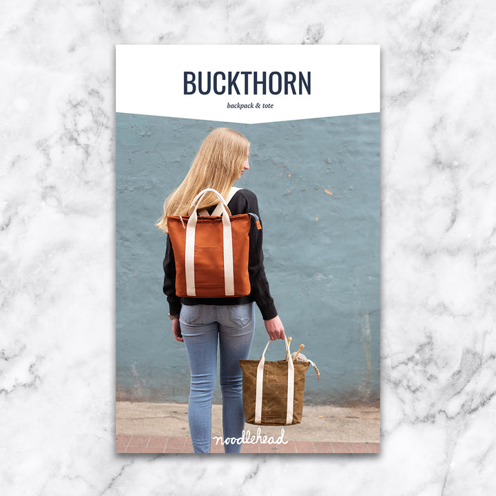 Buckthorn Backpack and Tote - Paper Pattern - Noodlehead - AG-547