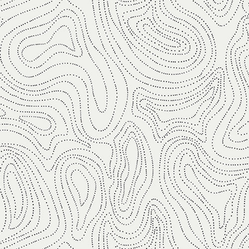 Cotton quilting fabric pattern called 'Waves of Echo'. Part of the 'Raise the Volume' fabric collection. Designed by AGF Studio for fabric company Art Gallery Fabrics. SKU: CAP-RV-8001. 44-45 inch width.