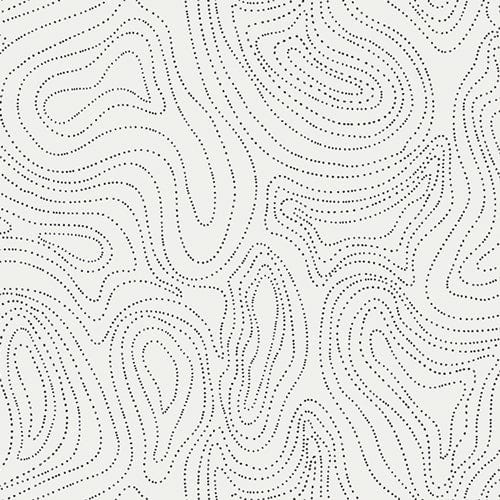 Cotton quilting fabric pattern called 'Waves of Echo'. Part of the 'Raise the Volume' fabric collection. Designed by AGF Studio for fabric company Art Gallery Fabrics. SKU: CAP-RV-8001. 44-45 inch width.